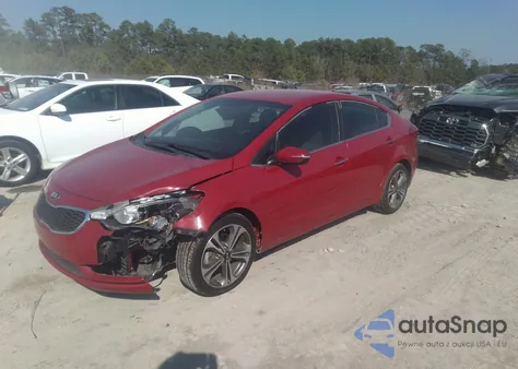 2016 Kia Forte Ex from USA, damaged, VIN KNAFX4A87G5544944